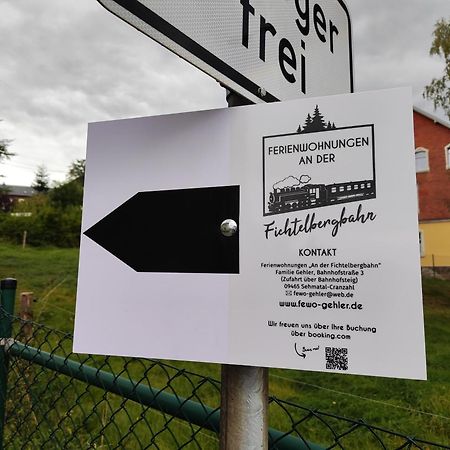 Ferienwohnungen An Der Fichtelbergbahn Cranzahl Dış mekan fotoğraf